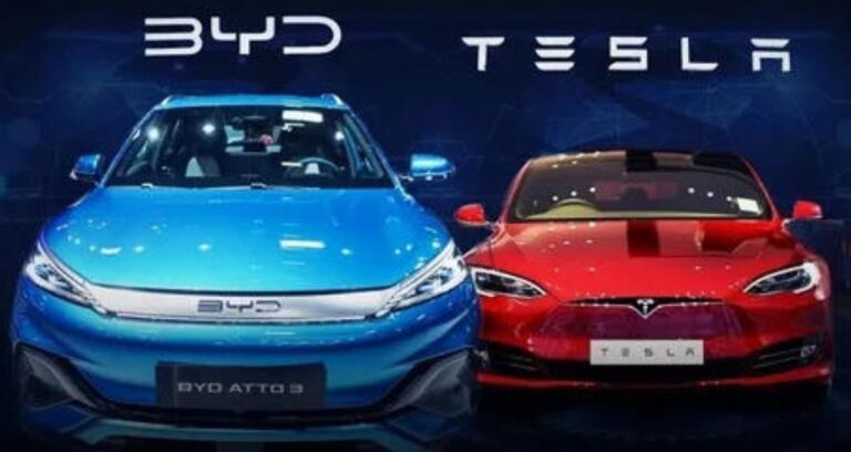 Dünyada Elektrikli Araba Satışlarında Tesla Liderliği Kaybetti
